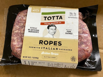 Totta Sicilian Style Sausage Ropes