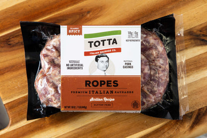 Totta Sicilian Style Sausage Ropes