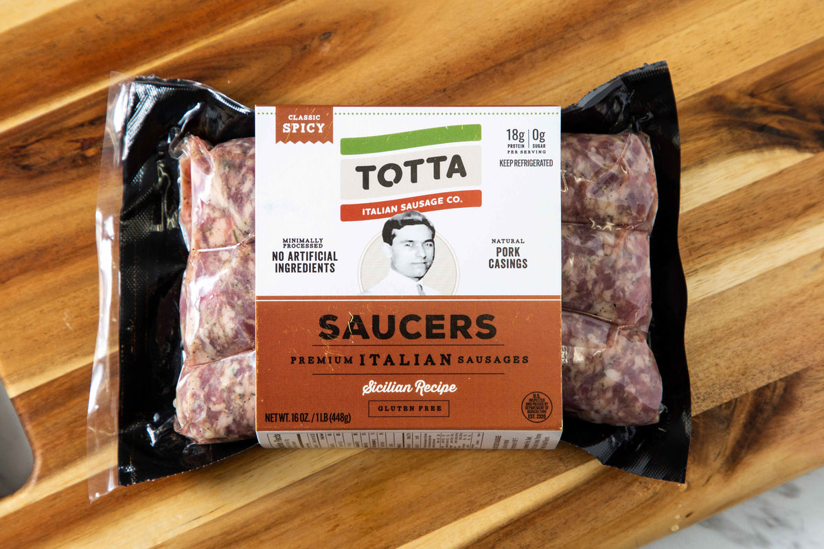 Totta Sicilian Style Sausage Saucers