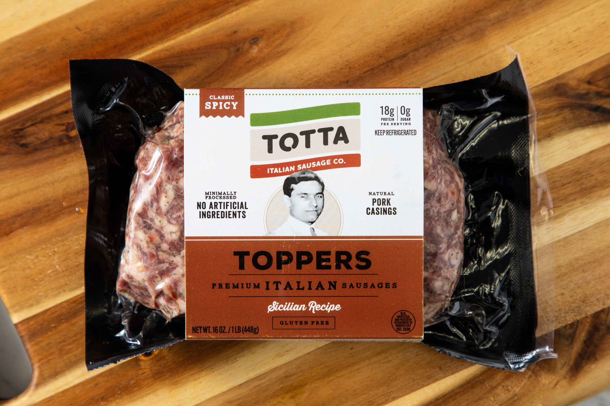 Totta Sicilian Style Italian Sausage Toppers
